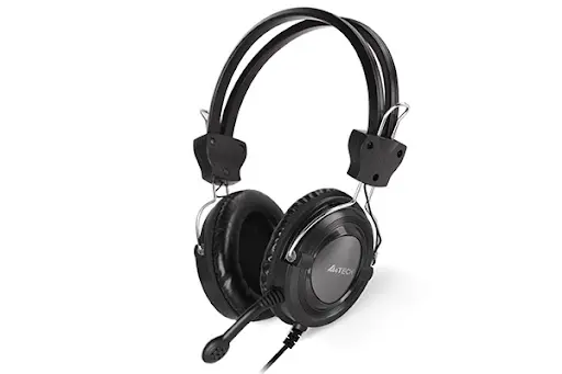 A4TECH Headset with MIC, Two Jack HS-19 