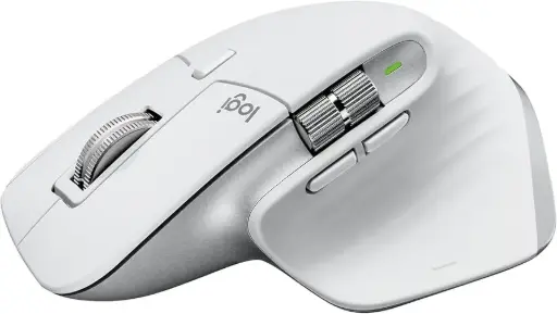 Logitech  Wireless/Bluetooth Mouse MX 3S 6 Buttons Pale Gray 