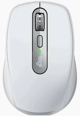 Logitech  Wireless/Bluetooth Mouse MX 3S 6 Buttons Pale Gray 