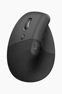 LOGITECH Wireless Mouse Lift Vertical Ergonomic Graphite