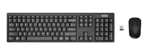 Lenovo Wireless Combo Keyboard & Mouse 100