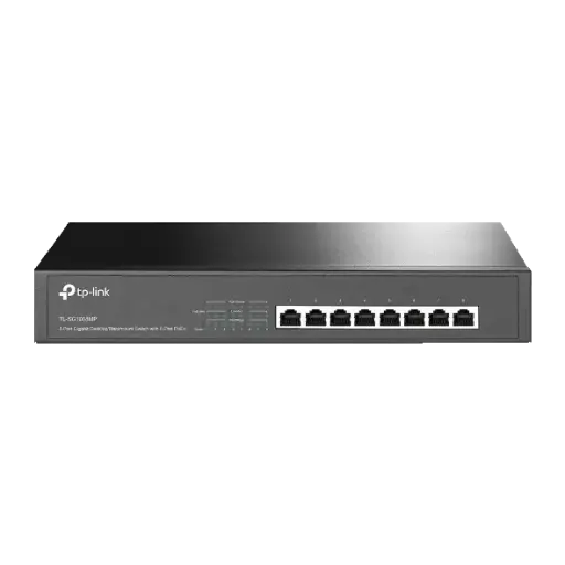 TP-LINK Switch 8 Port Gigabit Desktop/Rackmount with 8-Port PoE+ (153W)