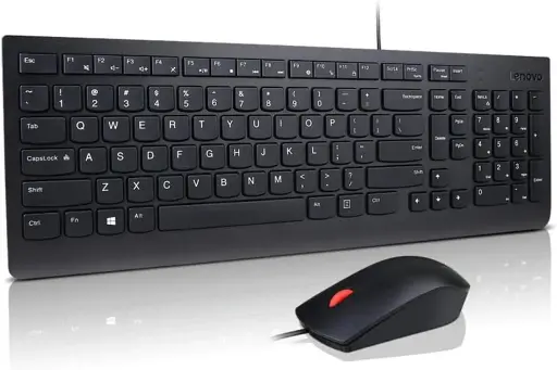 Lenovo Essential Wired Keyboard and Mouse Combo (Arabic) 