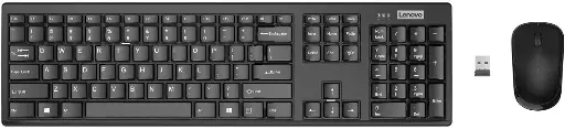 Lenovo 100 Wireless Combo Keyboard and Mouse Arabic 