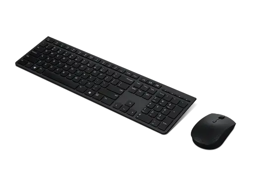 Lenovo Professional Wireless Rechargeable Keyboard and Mouse Combo Arabic 