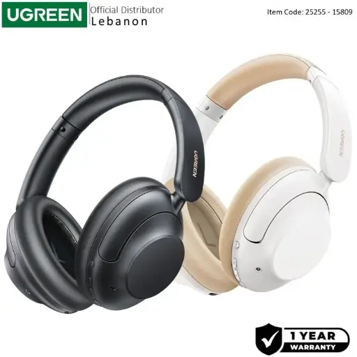 UGREEN HiTune Max 5 PRO Active Noise Cancelling Wireless  Bluetooth Headphones and Dual Mic Noise reduction