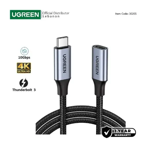  UGREEN USB-C Cable Extension Male to Female