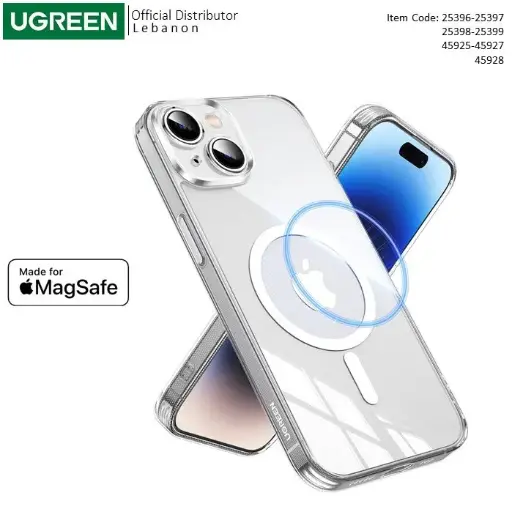 UGREEN Crystal Transparent Magnetic Protective Case (Clear)