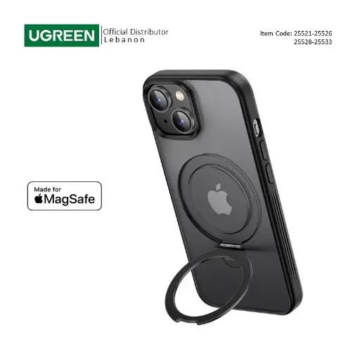 UGREEN Kickstand &  Magnetic Protective Case for iPhone 15