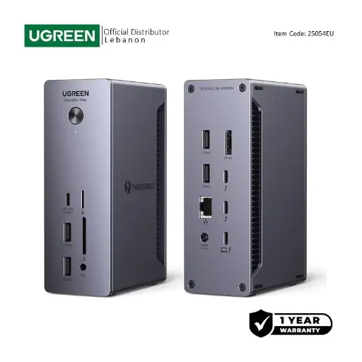 UGREEN REVODOK Pro 213 Triple Display 13-IN-1 USB-C HUB Docking  Station Adapter Support Duplicate and Extended Mode