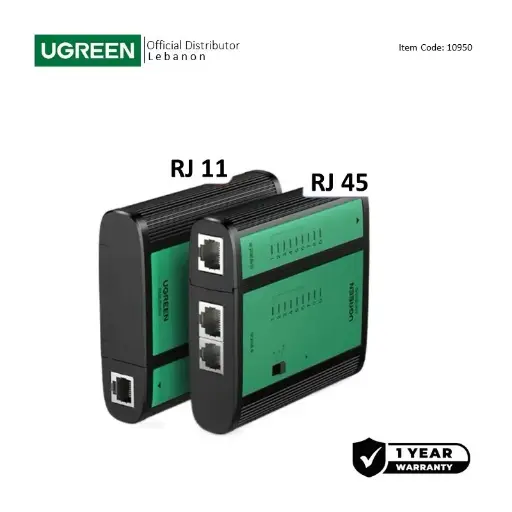 UGREEN Network Cable Tester RJ45 and RJ11