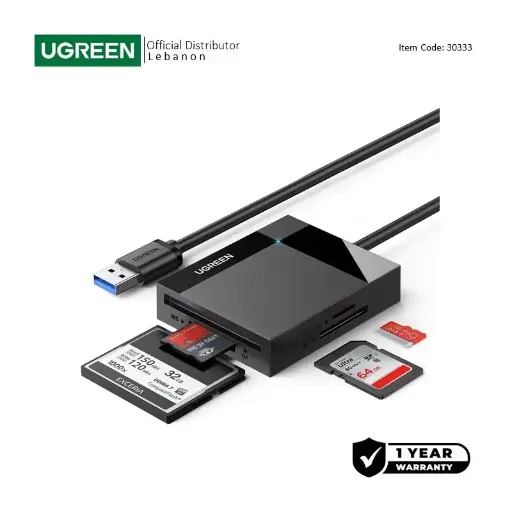 UGREEN USB 3.0 All-in-One Card Reader SD/TF/CF/MS