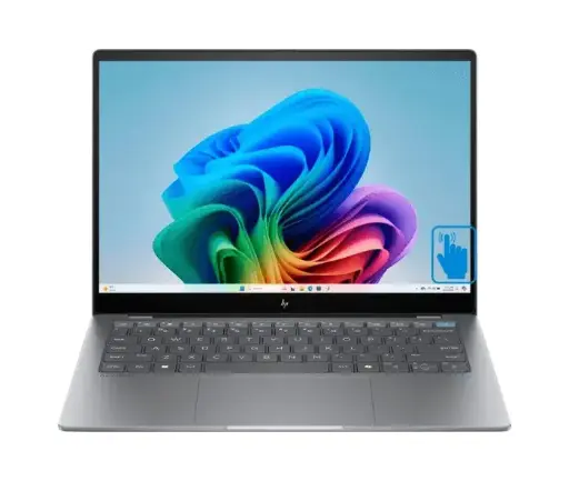 HP OMNIBOOK X 14-FE000, Snapdragon X Elite X1E-78-100, 512GB SSD, 16GB DDR5, 14.0 Inch Touch, 2240 x 1400, Qualcomm Adreno GPU, W11H