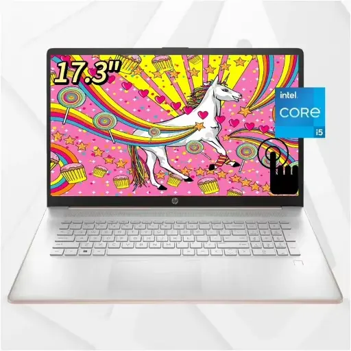 HP 17T-CN300, Intel Core I5-1335U, 256GB SSD, 8GB DDR4, 17.3 Inch, 1600x900, Integrated Intel Graphics, Rose Gold, W11H 