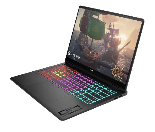 HP OMEN 14T-FB000, Intel Core Ultra 7-155H, 512GB SSD, 16GB  DDR5, 14.0 Inch, 2880×1620, Nvidia GeForce RTX 4060 8GB, Black, W11H