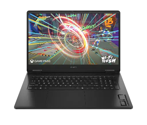 HP OMEN 17Z-DB000, AMD Ryzen 5 8645HS, 512GB SSD, 16GB DDR5, 17.3 Inch, 1920x1080, Nvidia GeForce RTX 4050 6GB, Black, W11H