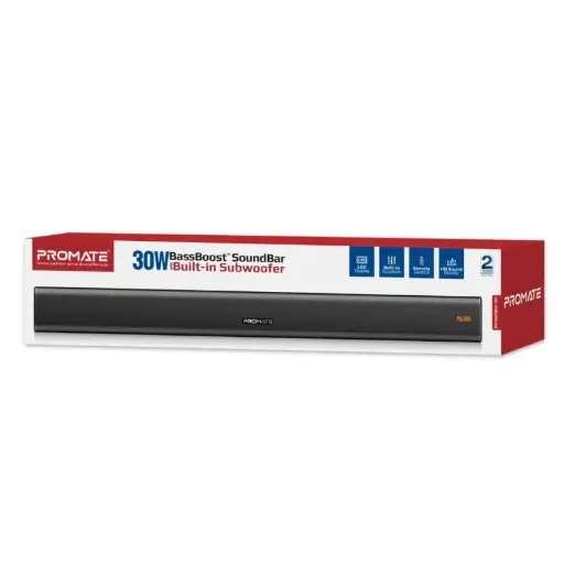 StreamBar-30 30W BassBoost™ SoundBar with Subwoofer