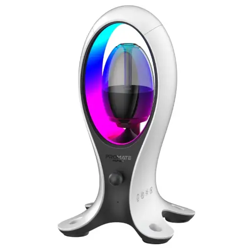 Alpha-X Dynamic High Fidelity Dual Mode RGB Speaker w/ Headphone Stand & USB Hub