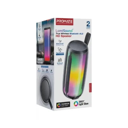 LumiTower LumiSound™ True Wireless Bluetooth v5.3 HD Speaker