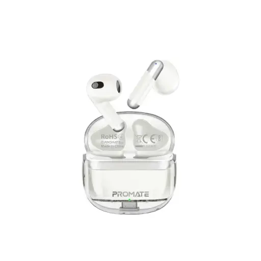 TransPods High Definition Transparent TWS Earbuds with IntelliTouch