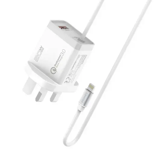 iCharge-PDQC3 38W Ultra-Fast Charging Wall Charger