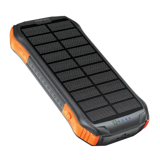 SolarTank-10PDQi 10000mAh Rugged EcoLight™ Solar Power Bank