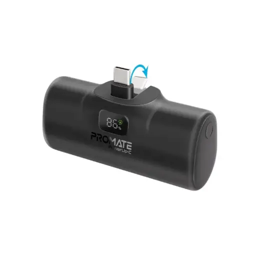 PowerUp-C Ultra-Compact Fast charging Power Bank with In-Built USB-C Connector