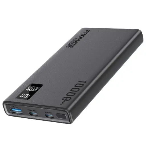 Bolt-10PD Compact Smart Charging Power Bank with 20W PD Dual USB-C and 22.5W USB-A Ports