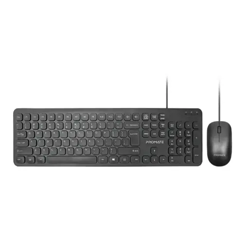 Combo-KM2 Quiet Key Wired Compact KeyBoard & Mouse