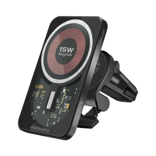 LucidMount-15 15W MagSafe Transparent Car Wireless Charger