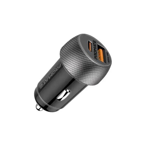 DriveGear-PD33 Ultra-Fast Dual Port Car Charger with 33W Power Delivery and QC 3.0
