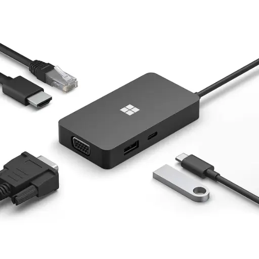 Microsoft or Surface USB-C Travel Hub 