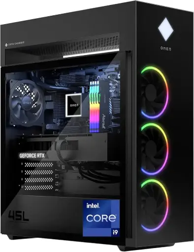 Hp OMEN 45L Gaming DT GT22 2090, Intel Core I9-14900K, 2TB SSD, 64GB DDR5, Nvidia GeForce RTX 3090 24GB, W11H-64 