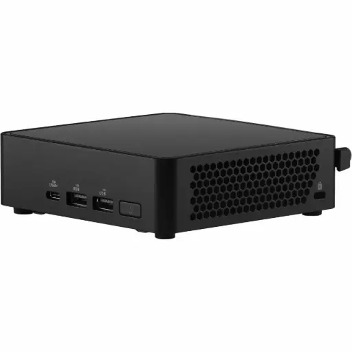 Asus NUC 14pro, Intel Ultra 7 155H, Slim PC Barebone 2x DDR5 SO-Dimm Slots, Wi-Fi 6E (802.11ax), Bluetooth 5.3, 2.5Gbe Network (RJ-45) - 2 M.2 Interface, 2,5Gbe LAN, hunderbolt 4, HDMI 2.1, USB-C, USB-A, UK cord, Intel Arc graphics, no Storage, no RAM, AX211.D2WG.NV, no OS