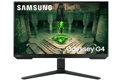 Samsung Odyssey G4 Gaming Monitor |25 inch Flat|1ms Response Time| FHD Resolution: 1920x1080| Black
