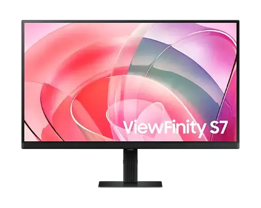 Samsung ViewFinity S7 S70D G3 | 4K Flat Business Monitor |27 inch |5ms Response Time| FHD Resolution: 3840x2160| Black