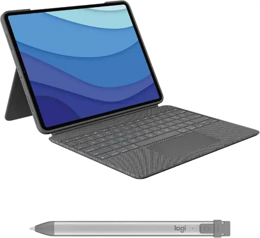 Logitech Combo Touch Case for Ipad (10th gen & A16) Oxford Grey En/Ar	 