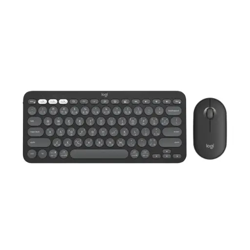Logitech Wireless Combo MK380s Pebble 2 Graphite (Ara)	
