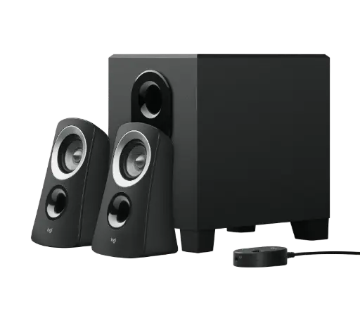 Logitech Speakers Z313 50W Stereo Multimedia with Subwoofer 