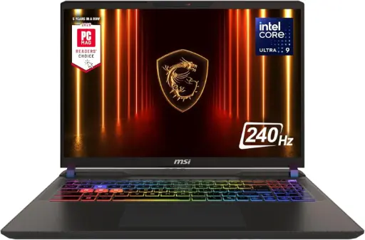 MSI VECTOR 16 HX AI A2XWJG	CORE ULTRA 9 275HX	32GB DDR5 (16GB*2)	NVME 1TB 